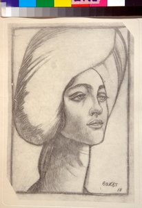 マダムTの肖像 作： Leon Bakst