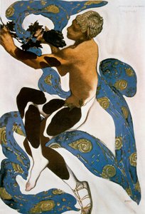 牧神ニジンスキー、バレエラスの衣装デザイン、1912年。