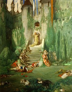 眠れる森の美女、1913-1922 作： Leon Bakst