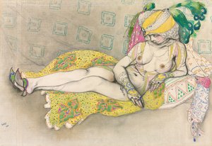 黄色いサルタナ 作： Leon Bakst