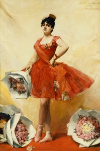 バレエダンサー、 作： Leon Francois Comerre
