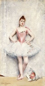 ダンス、 作： Leon Francois Comerre