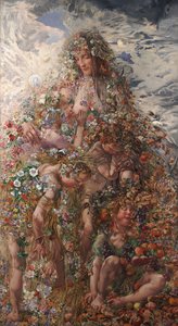 自然または豊かさ 作： Leon Henri Marie Frederic