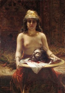 サロメ、1889 作： Leon Herbo