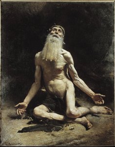 仕事 - レオン・ボナ（1833-1922）の絵画、油彩・キャンバス 作： Leon Joseph Florentin Bonnat