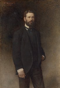 ヘンリーフィールドの肖像画、1896年 作： Leon Joseph Florentin Bonnat