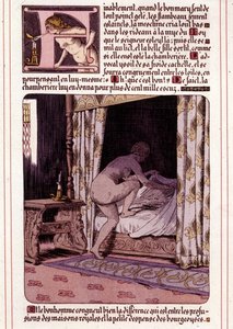 レオン・ルベーグ（1863-1944）によるオノレ・ド・バルザックの小説「La Mye du Roy」の挿絵