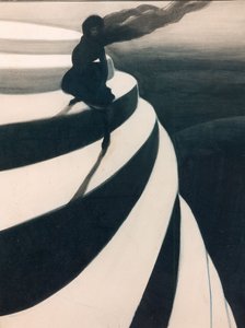めまいめまい、1908年。 作： Leon Spilliaert