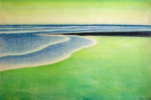 グリーンシースケープ 作： Leon Spilliaert