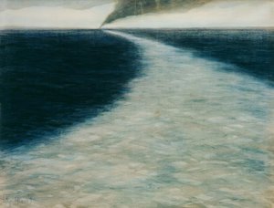 ウェイク付きマリン 作： Leon Spilliaert