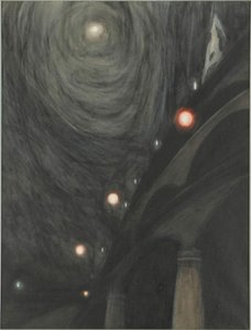 月光と光、c。 1909年。 作： Leon Spilliaert