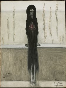 ポージング, 孤独 作： Leon Spilliaert