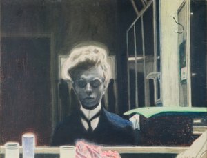 Auto-retrato 作： Leon Spilliaert