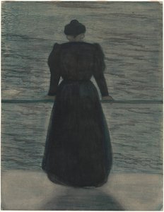 海辺の女