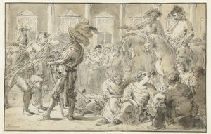 デルフト民兵 作： Leonaert Bramer