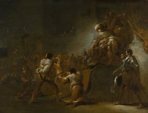 ソロモンの裁き、1640年代。 作： Leonard Bramer