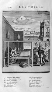 ミネルバのキャンバス」1615年頃（エングレーヴィング