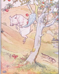 彼らはいいりんごですかはい、とてもいいです子豚は言いました 作： Leonard Leslie Brooke