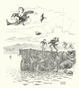 ファウストス博士は良い人だった（彫刻 作： Leonard Leslie Brooke