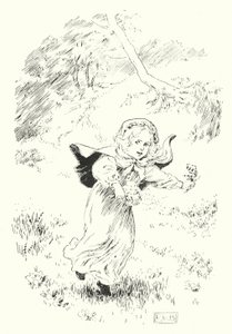 Here am I, little jumping Joan (Engraving) 作： Leonard Leslie Brooke