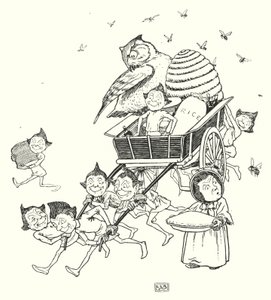 The Jumblies（リトグラフ 作： Leonard Leslie Brooke