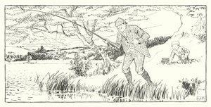 風が東に吹いているとき（彫刻 作： Leonard Leslie Brooke