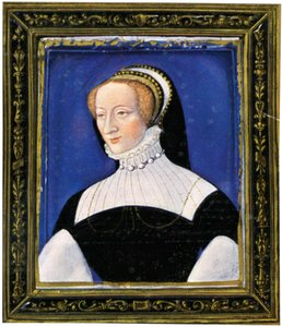 銅に描かれたエナメルの女性の肖像画、16世紀、1931年