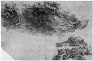 1954年後半または16世紀初頭の終末論的な嵐 作： Leonardo da Vinci