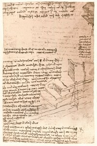建築図面、c1472-c1519 1883 作： Leonardo da Vinci