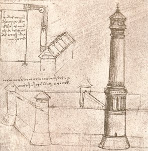 城の建築、c1472-c1519 1883 作： Leonardo da Vinci
