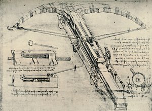 バリスタ、1928 作： Leonardo da Vinci