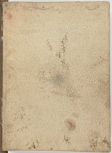 鳥の飛行に関するコード、c。 1505-06、紙の原稿、cc。 18、カバーI 作： Leonardo da Vinci