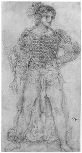 衣装研究、1954 作： Leonardo da Vinci