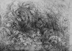大洪水、c1480 1945 作： Leonardo da Vinci