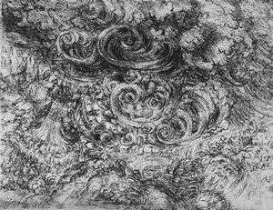 大洪水、c1480 1945 作： Leonardo da Vinci