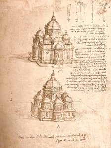 教会の絵、c1472-c1519 1883 作： Leonardo da Vinci