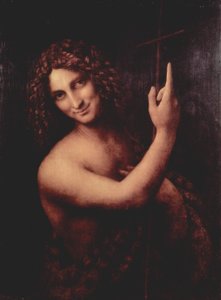 フランス語  洗礼者聖ヨハネ 作： レオナルド・ダ・ヴィンチ