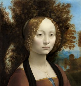 ジネブラデベンチ 作： Leonardo da Vinci