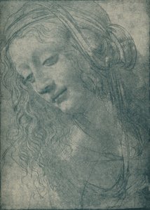 聖母の頭、15世紀、1932年 作： Leonardo da Vinci