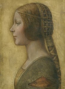 美しい王女。ええと1496 作： Leonardo da Vinci