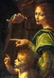 La Vierge aux rochers - 岩の聖母 ... 作： レオナルド・ダ・ヴィンチ