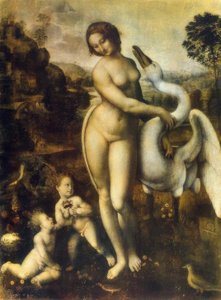 白鳥とレダ 作： Leonardo da Vinci