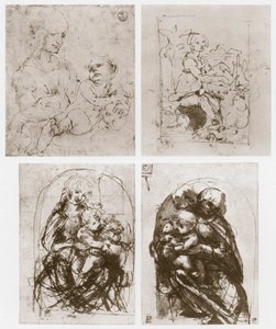 マドンナ、15世紀。 作： Leonardo da Vinci