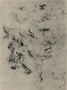 右の男のプロフィール、c1480 1945