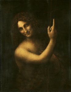 洗礼者聖ヨハネ 作： Leonardo da Vinci