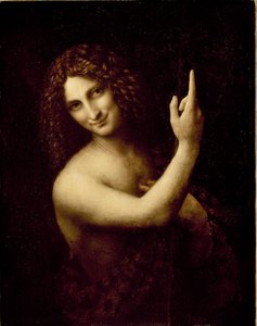 洗礼者聖ヨハネ 作： Leonardo da Vinci