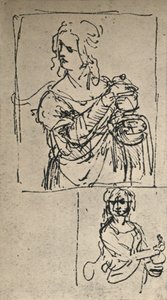 セントメアリーマグダレンの研究、c1480-1482 1945 作： Leonardo da Vinci