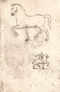 スフォルツァ記念碑の研究、c1482-c1499 1883