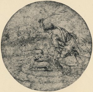 純度の象徴としてのアーミン、c1480 1945 作： Leonardo da Vinci