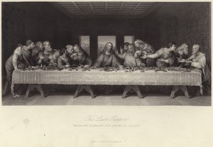 最後の晩餐 作： Leonardo da Vinci